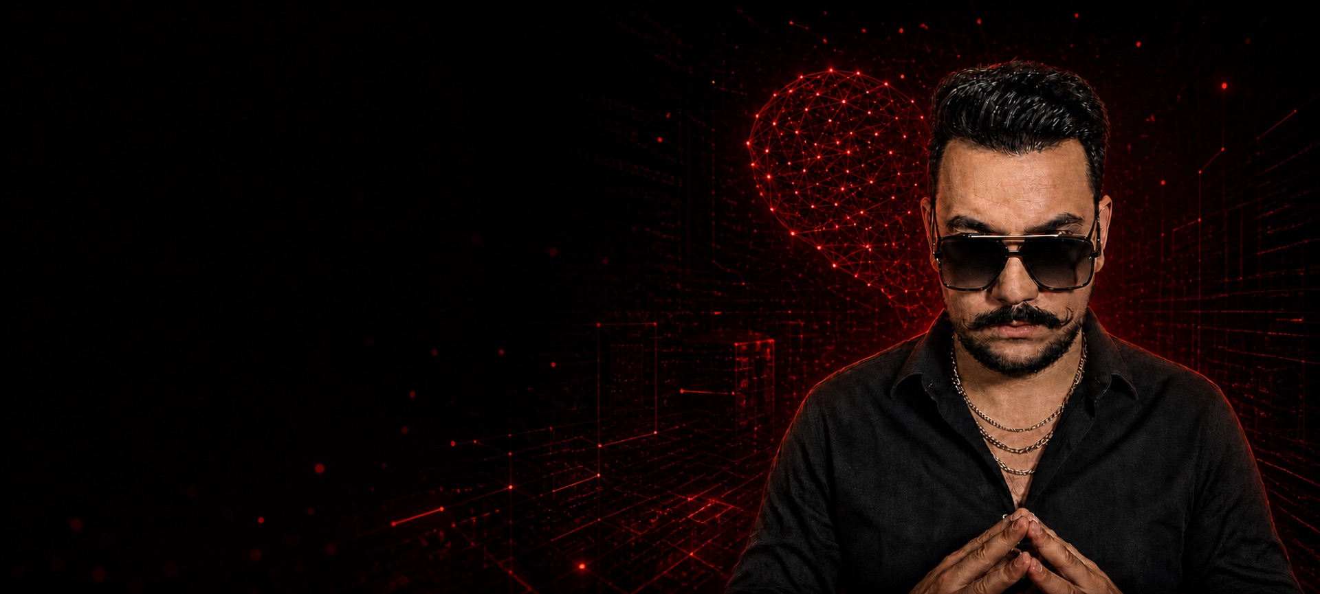 Luan de Sanctis em ambiente de tecnologia e edição audiovisual